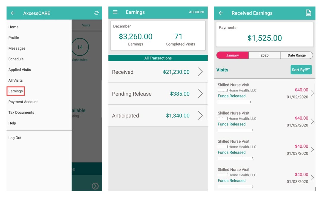 Payment History Help Center