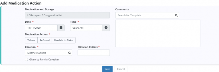 Electronic Medication Administration Record (eMAR) - Help Center